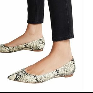 Sam Edelman Snakeskin Flats